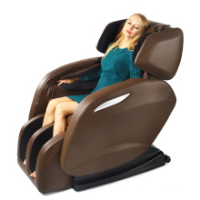 RealRelax Recliner Zero Gravity Foot Roller Brown Massage Chair